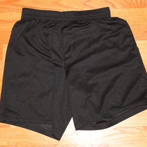 Black Soccer Shorts